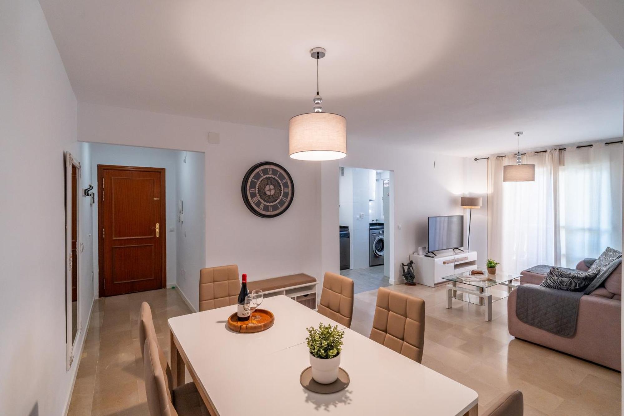 Casa Playa Guadalmar, Beautiful Apartment In Front Of The Sea, Wifi, Ac, Smart Tv, Private Parking Малага Екстериор снимка
